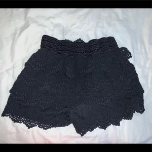 Black shorts